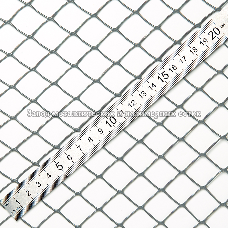 Сетка полимерная 15х15 (1,4х30)м (штукатур.) серая 