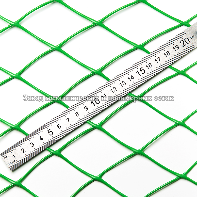 Сетка полимерная 40х40 (1,0х30)м зеленая