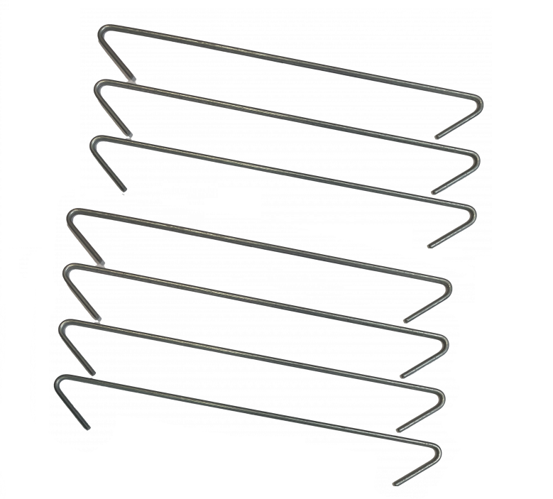 Стяжки D4 мм (Ц) для габиона L30 см- 10 штук 